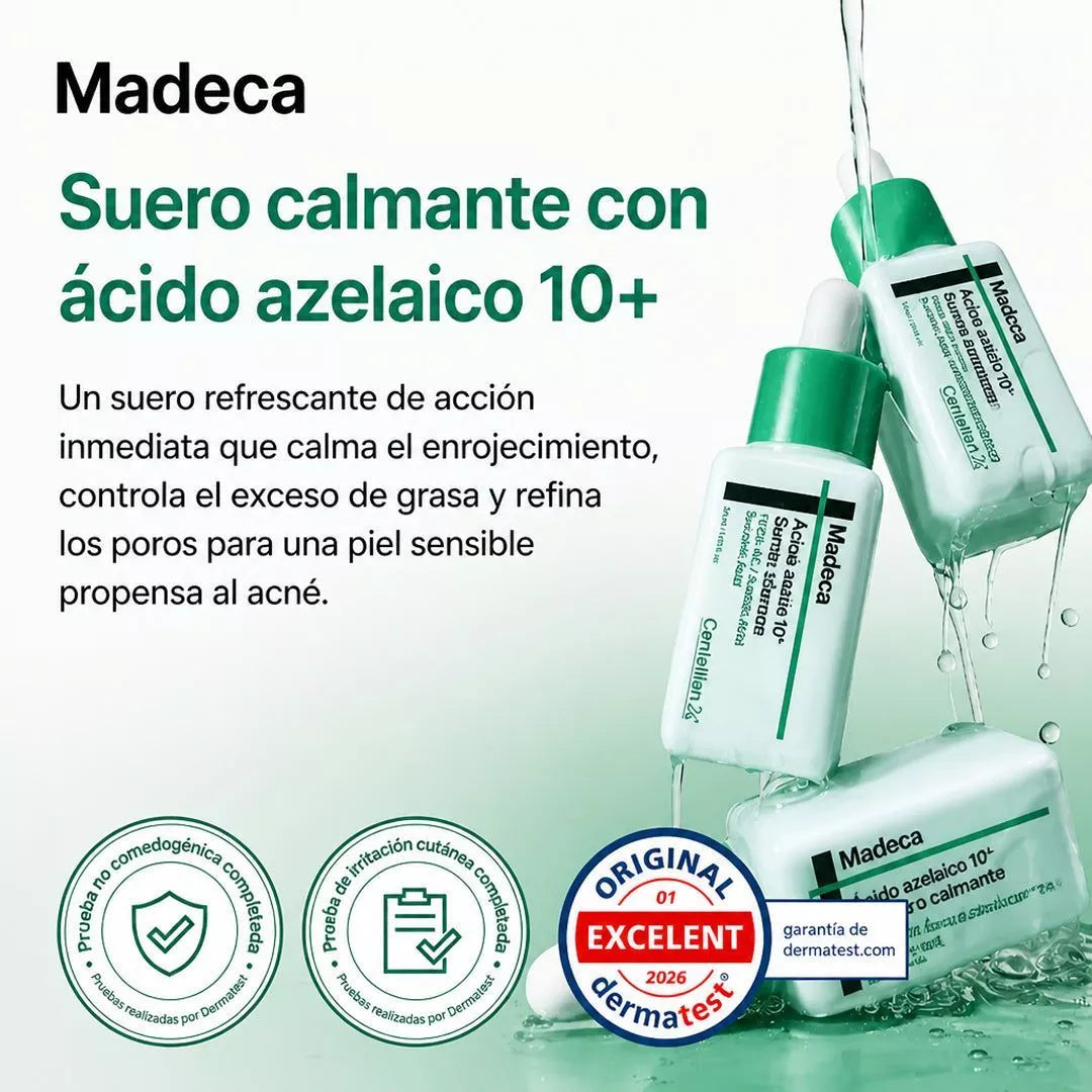 Centellian24 Madeca Azelaic Acid 10+ Calming Serum 30ml - Calma y Control de Acné