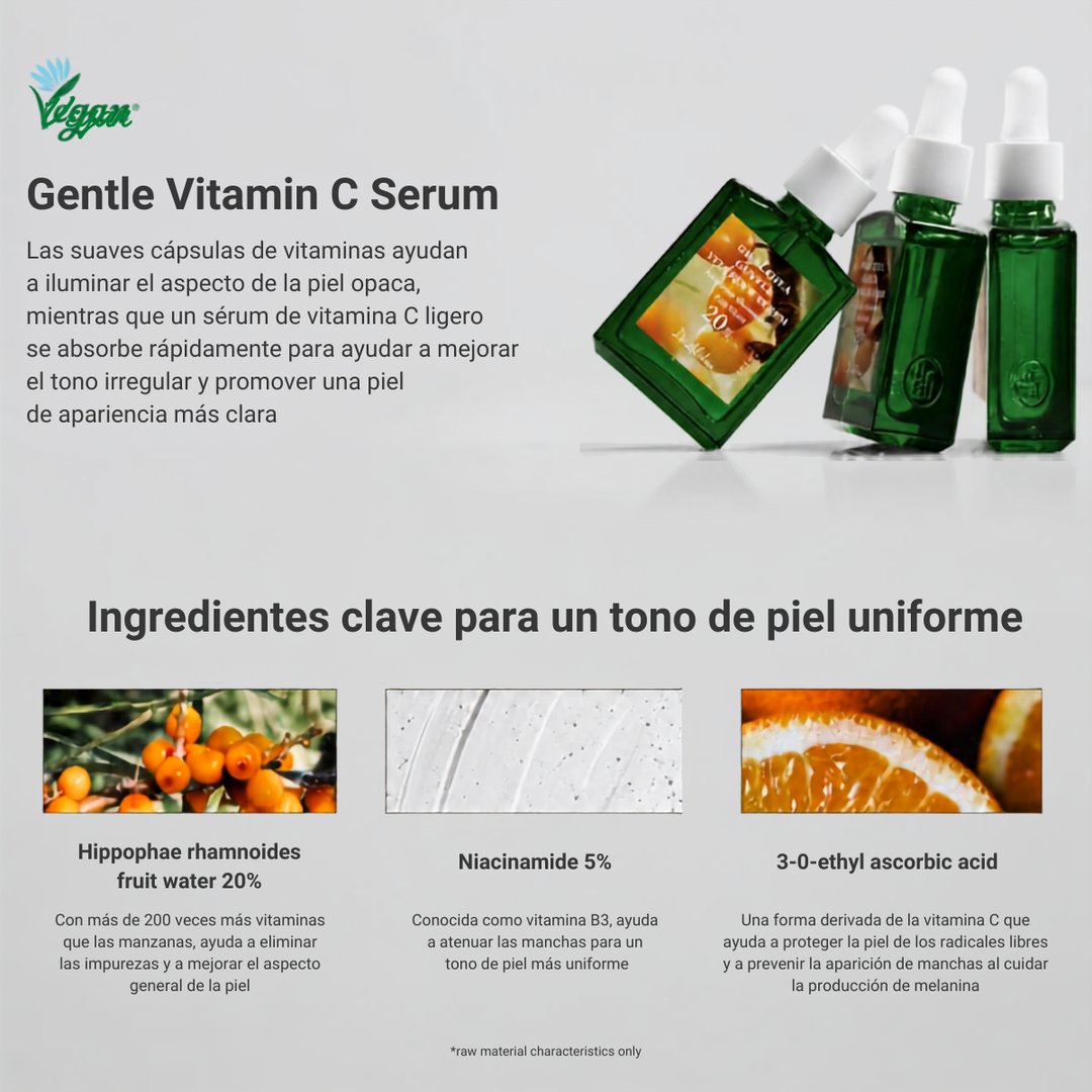 Dr. Althea - Gentle Vitamin C Serum 30ml - Iluminador Suave para Piel Sensible