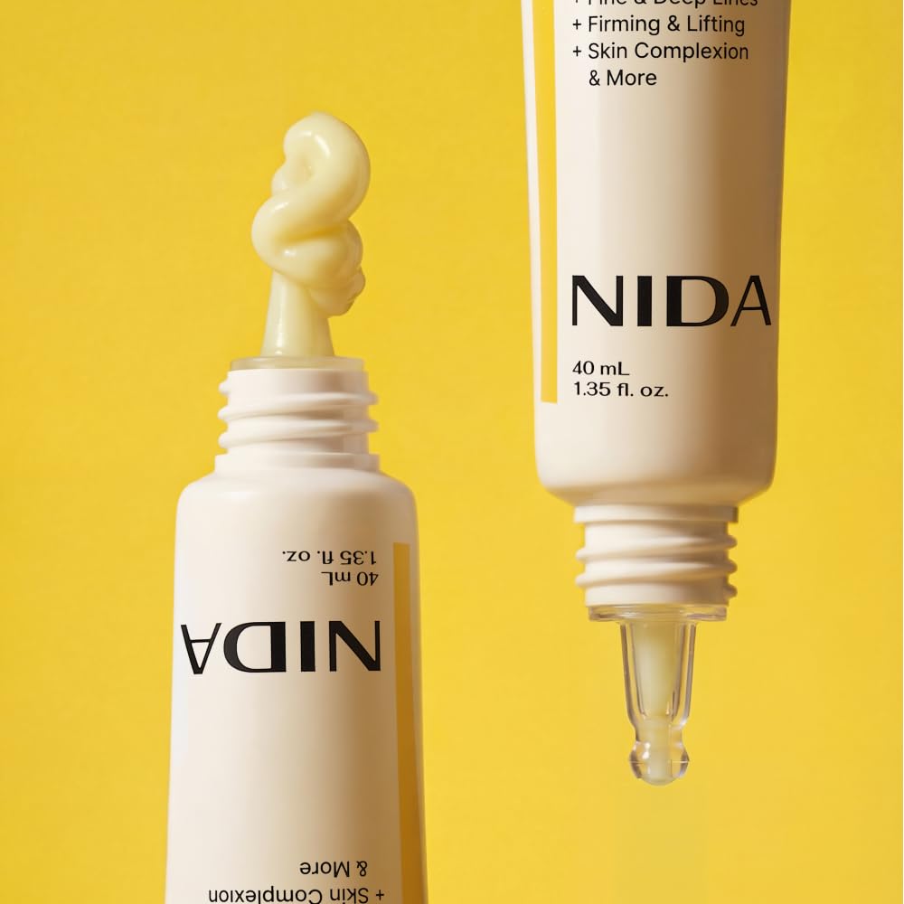 NIDA - Contorno de Ojos y Cuello Retinal y Péptidos Antiedad - Revive Eye Cream for Face and Neck 40ml