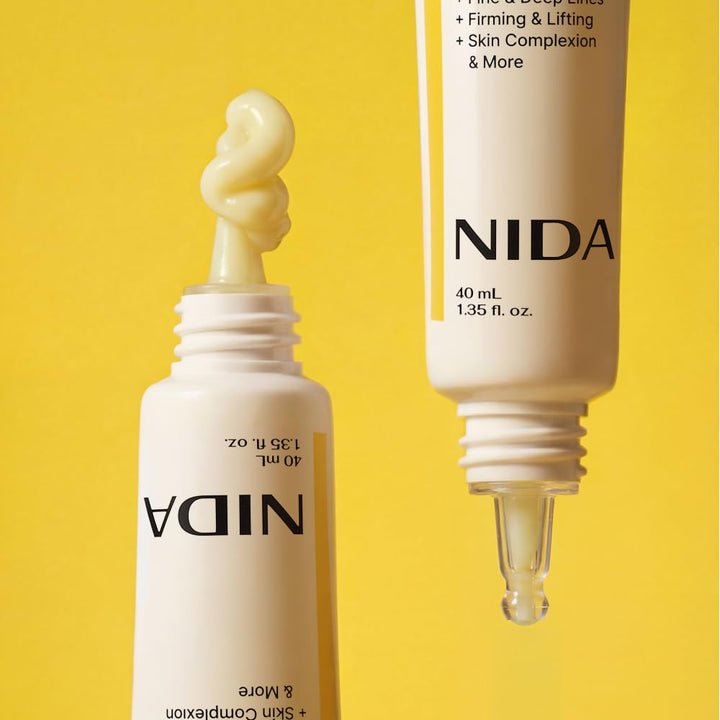 NIDA - Contorno de Ojos y Cuello Retinal y Péptidos Antiedad - Revive Eye Cream for Face and Neck 40ml