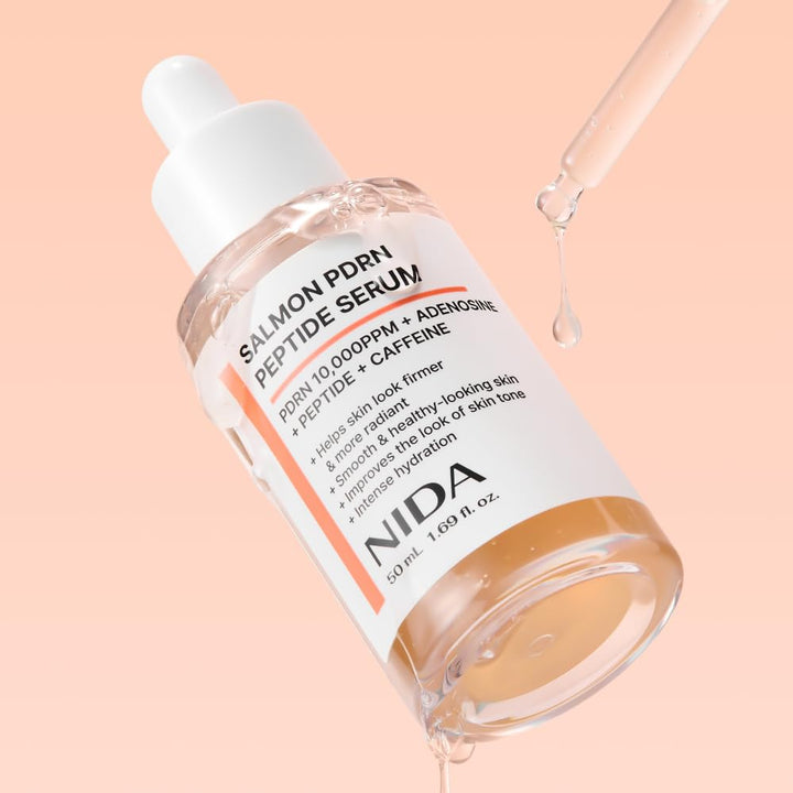 NIDA - Salmon PDRN Peptide Serum 50ml - Firmeza y Luminosidad con Complejo de Péptidos