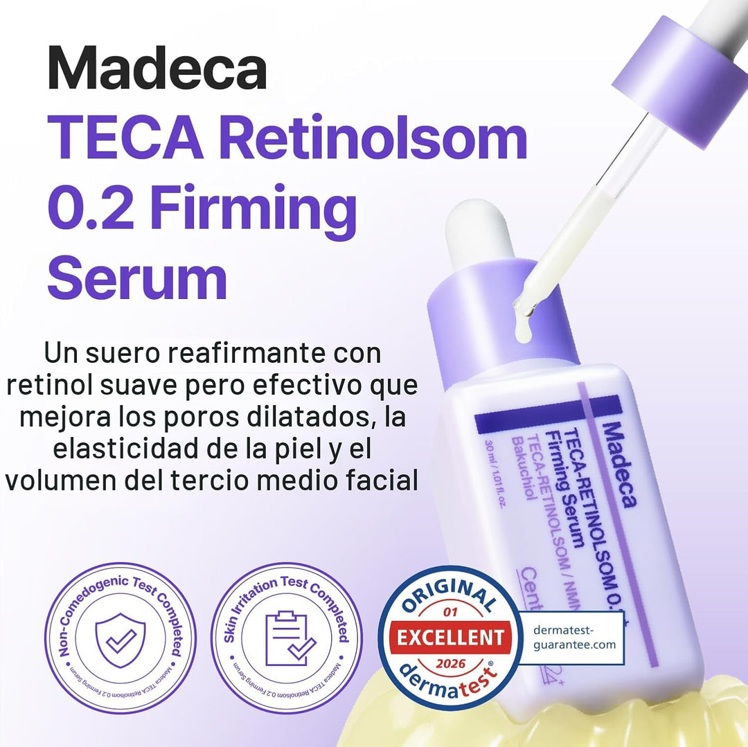 Centellian24 - Serum Complejo de 5 Retinoides-  Madeca TECA Retinolsom 0.2+ Firming Serum 30ml