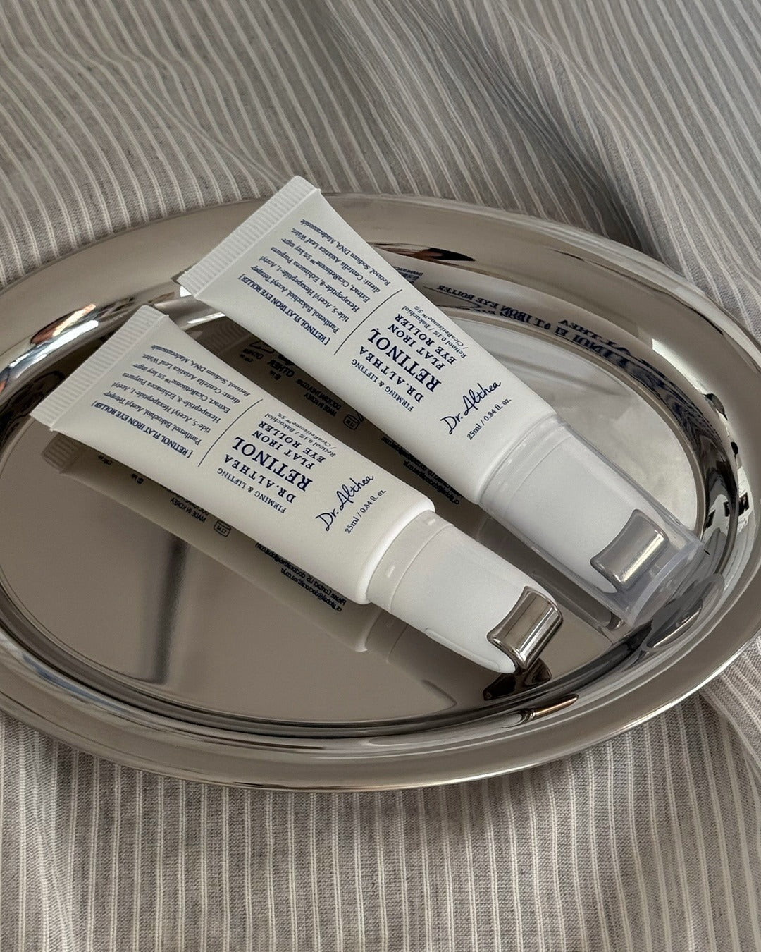 Dr. Althea - Retinol Flat Iron Eye Roller 25ml - Roller con Retinol, Bakuchiol y PDRN GUA SHA