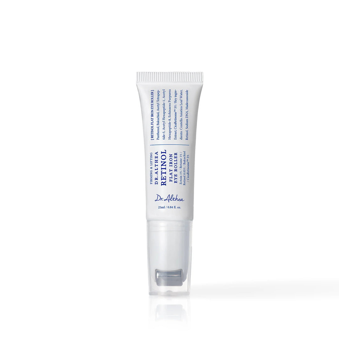 Dr. Althea - Retinol Flat Iron Eye Roller 25ml - Roller con Retinol, Bakuchiol y PDRN GUA SHA