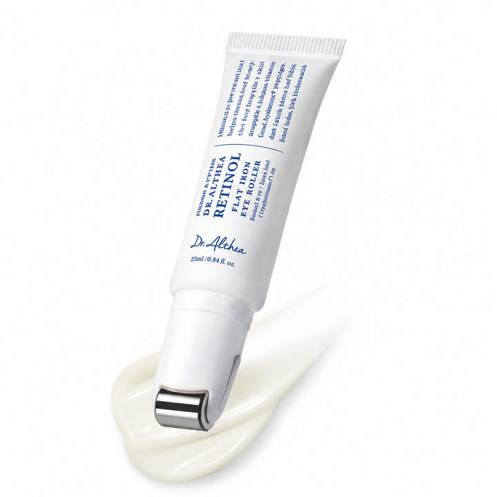 Dr. Althea - Retinol Flat Iron Eye Roller 25ml - Roller con Retinol, Bakuchiol y PDRN GUA SHA