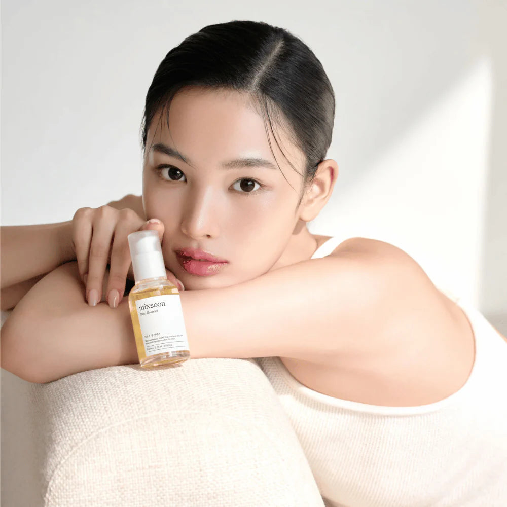 MIXSOON - Bean Essence 50 ml | Esencia Facial Coreana Iluminadora Glass Skin