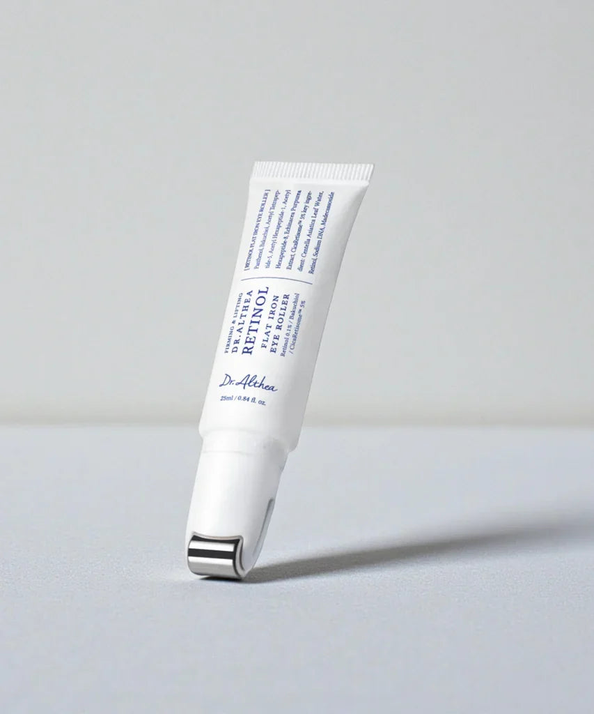 Dr. Althea - Retinol Flat Iron Eye Roller 25ml - Roller con Retinol, Bakuchiol y PDRN GUA SHA