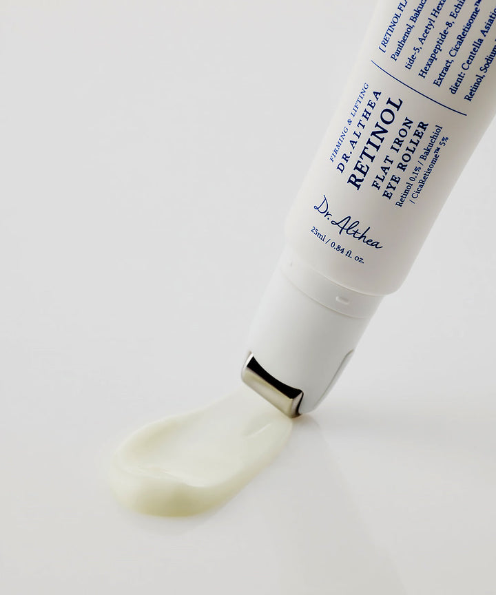 Dr. Althea - Retinol Flat Iron Eye Roller 25ml - Roller con Retinol, Bakuchiol y PDRN GUA SHA