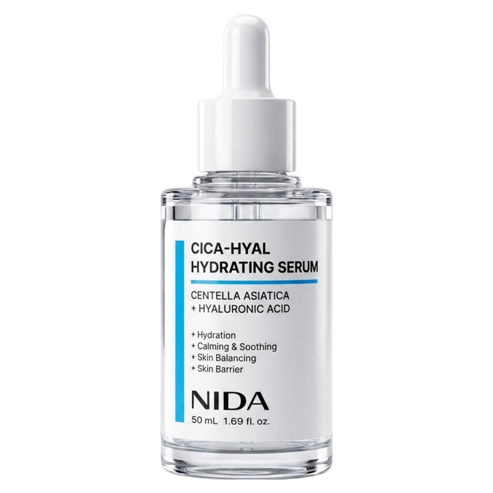 NIDA Cica-Hyal Hydrating Serum 50ml - Centella e Hidratación Calmante