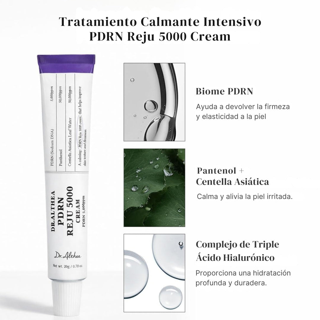 Dr. Althea - PDRN Reju 5000 Cream 20g - PDRN Vegano y Centella Asiática