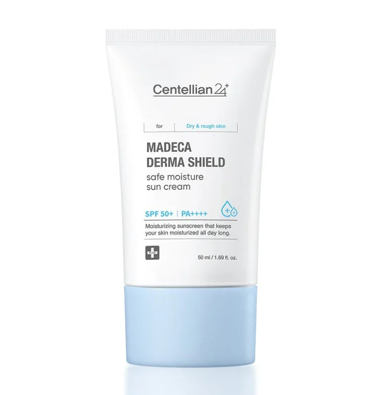 Centellian24 - Bloqueador solar Madeca Derma Shield Safe Moisture Sun Cream 50ml SPF50+ PA++++