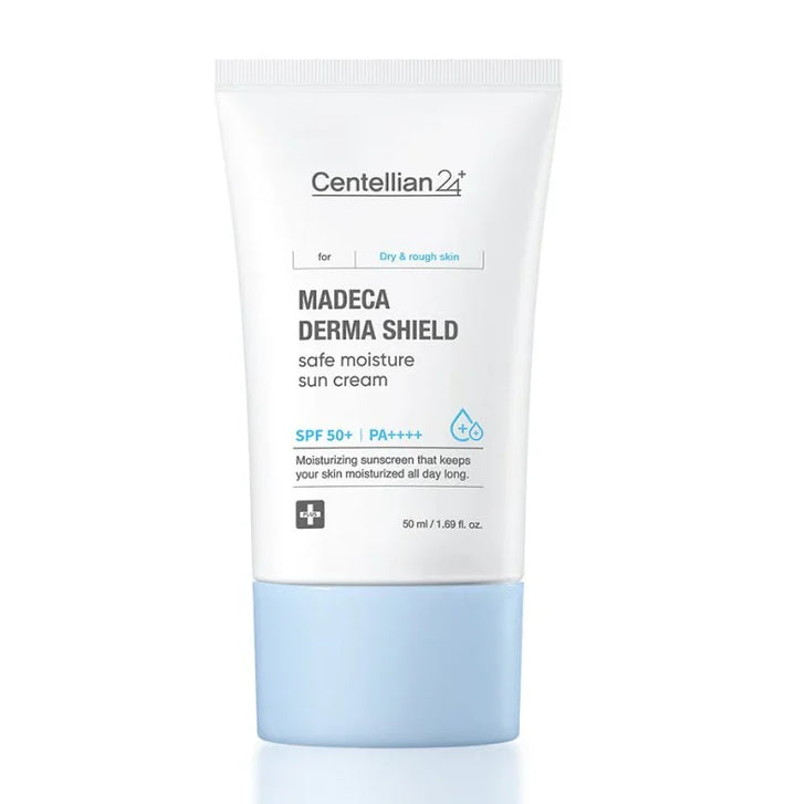 Centellian24 - Bloqueador solar Madeca Derma Shield Safe Moisture Sun Cream 50ml SPF50+ PA++++