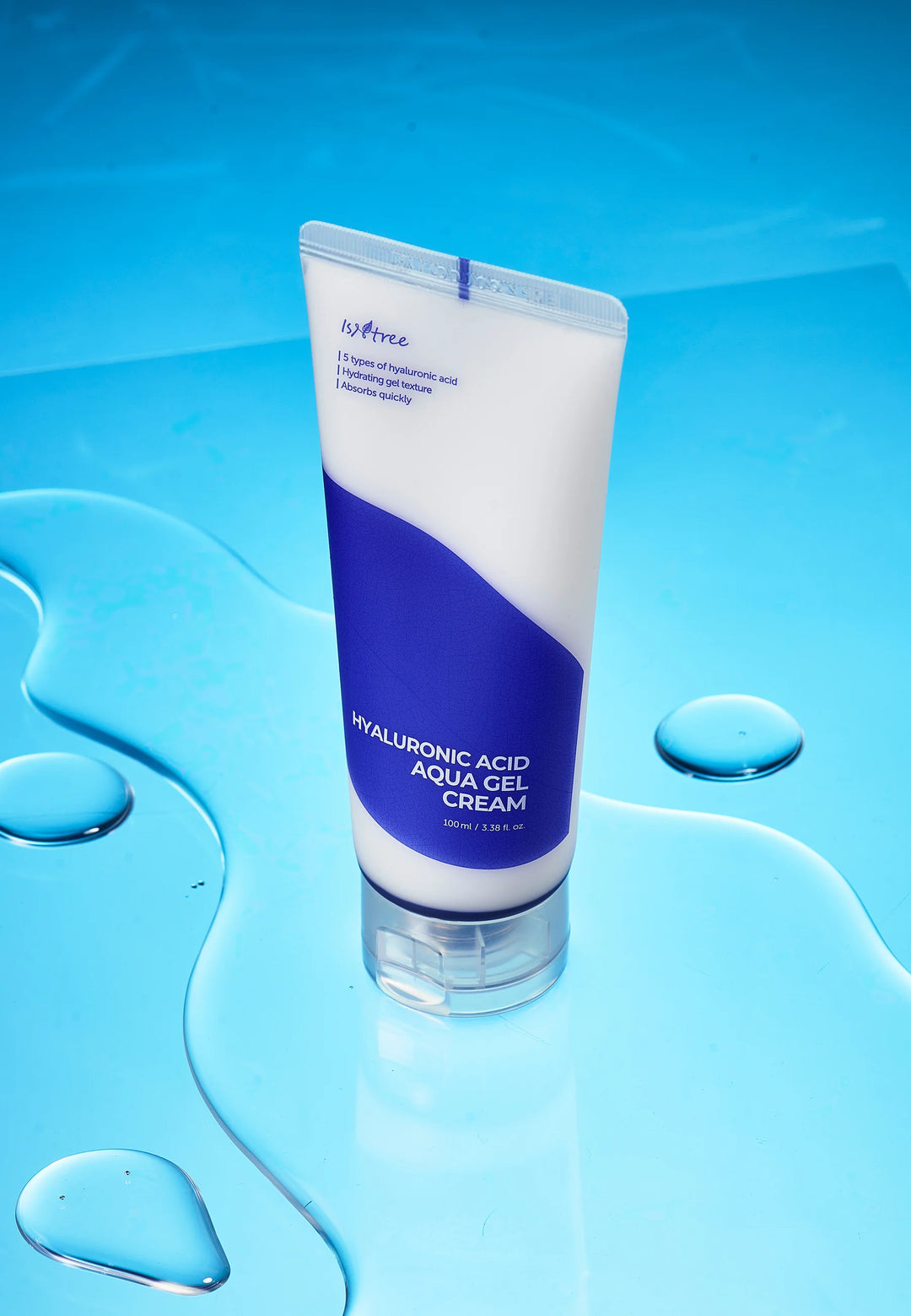 Isntree - Crema gel ultra ligera con Ácido Hialurónico 100 ml – Hyaluronic Acid Aqua Gel Cream