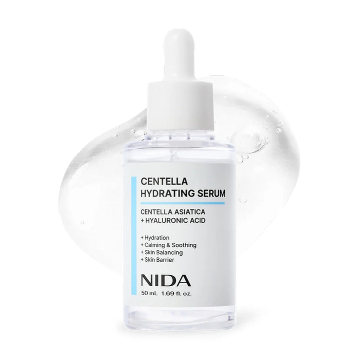 NIDA Cica-Hyal Hydrating Serum 50ml - Centella e Hidratación Calmante