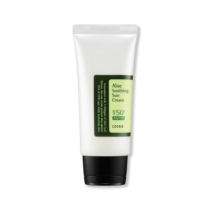 COSRX - Bloqueador Solar Calmante, Aloe Sun Cream SPF50+ 50ml